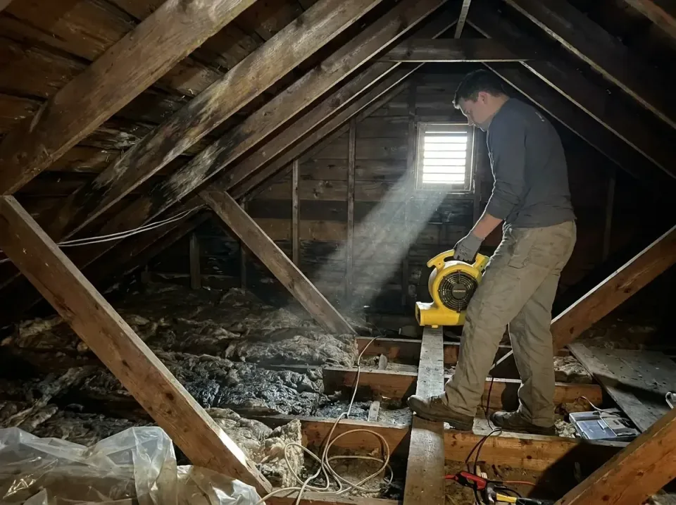 attic-water-damage-drying-proc-007 — frequently asked questions, Emergency Water Extraction & 24/7 Flood Response in Hornsby…